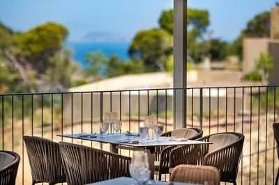 Paisaje cerca de este resort