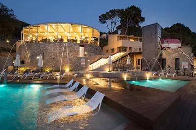 Piscina en o cerca de Talaia Plaza EcoResort Begur
