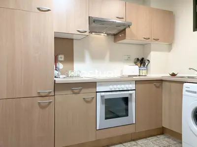 Una cocina o zona de cocina en SUPER BEACH 7 F