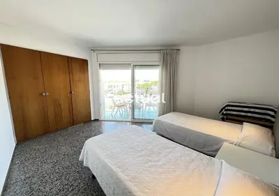 Cama o camas de una habitación en SANT JOSEP 3E