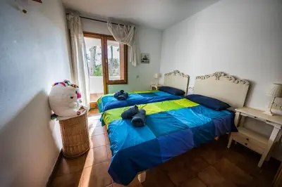 Cama o camas de una habitación en Tamariu Montagut Domain