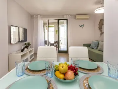 Zona de estar de Apartment Mitsu by Interhome