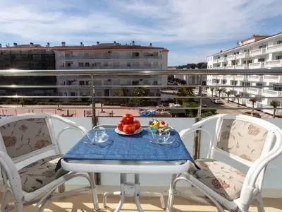 Un balcón o terraza de Apartment Eivissa by Interhome