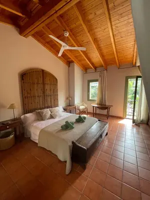 Cama o camas de una habitación en Villa Martina