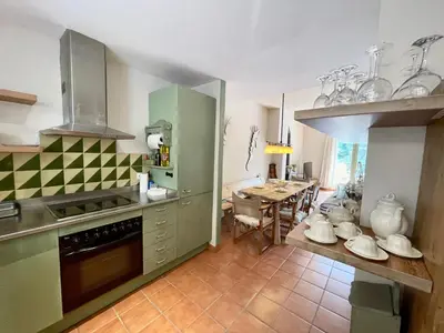 Una cocina o zona de cocina en Villa Martina