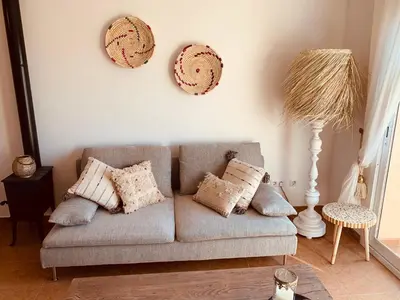 Zona de estar de Noor apartamento