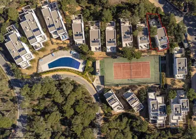 VILLA BRASIL a vista de pájaro