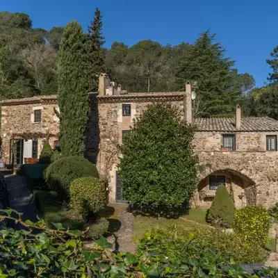 CASA EL MOLI DE CAN BURJATS con piscina y chimenea