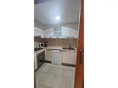 Una cocina o zona de cocina en Apartament Calella