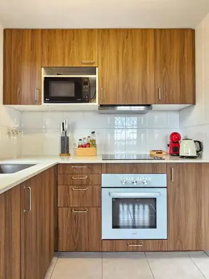 Una cocina o zona de cocina en VILLA MARIA with swimming pool & sea view