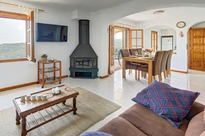 Zona de estar de VILLA MARIA with swimming pool & sea view