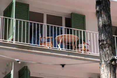 Un balcón o terraza de Apartamentos CASA MAREA Calella Palafrugell con Parking