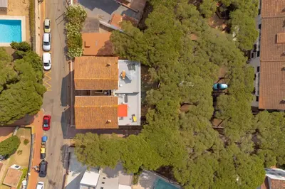 Apartamentos CASA MAREA Calella Palafrugell con Parking a vista de pájaro