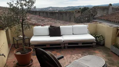 Zona de estar de BAIX EMPORDÀ. Increíble casa en pueblo medieval
