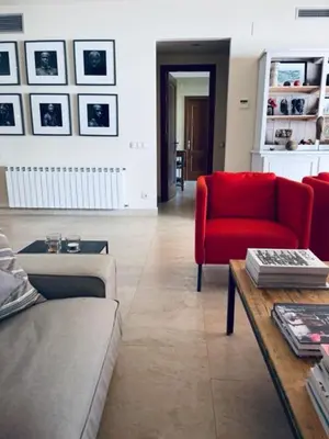 Zona de estar de CanTina a Charming & Artistic house with pool