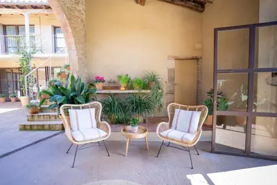 Un balcón o terraza de Mas Pla