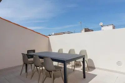 Un balcón o terraza de Flateli Sant Antoni 4