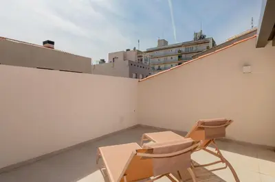 Un balcón o terraza de Flateli Sant Antoni 4
