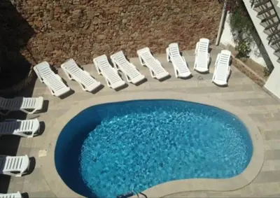 Piscina en o cerca de Apartamento a 50 mts playa con piscina en Blanes muy céntrico y acogedor.