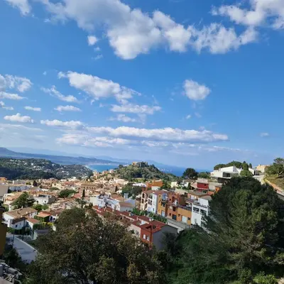 Paisaje cerca de esta villa