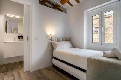 Cama o camas de una habitación en Alta House Apartments 3 Calas