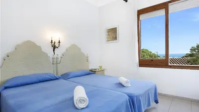 Cama o camas de una habitación en Villa Care 1 - Llafranc