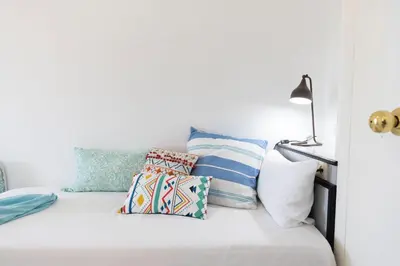 Cama o camas de una habitación en Bravissimo Estel A4 S'Agaró