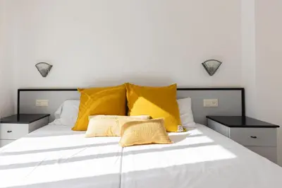 Cama o camas de una habitación en Bravissimo Estel A4 S'Agaró