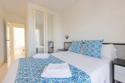 Cama o camas de una habitación en Bravissimo Estel A6 S'Agaró