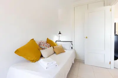 Cama o camas de una habitación en Bravissimo Estel A6 S'Agaró