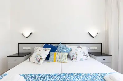 Cama o camas de una habitación en Bravissimo Estel B3 S'Agaró