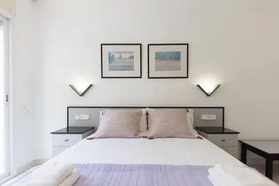 Cama o camas de una habitación en Bravissimo Estel B4 S'Agaró