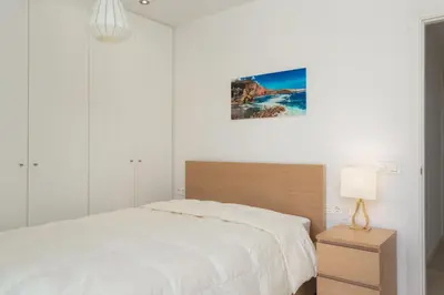 Cama o camas de una habitación en VILLA MANAVA