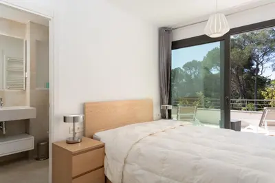 Cama o camas de una habitación en VILLA MANAVA