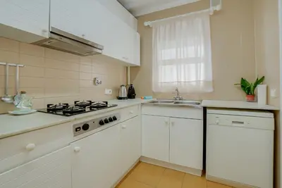 Una cocina o zona de cocina en Rentalsbcn - Volantí