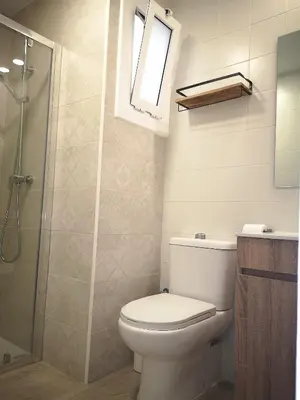 Un baño de ÁTICO FRENTE AL MAR
