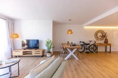 Zona de estar de Bravissimo Domènica, 2 bedrooms and balcony