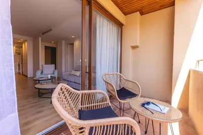 Zona de estar de Bravissimo Domènica, 2 bedrooms and balcony