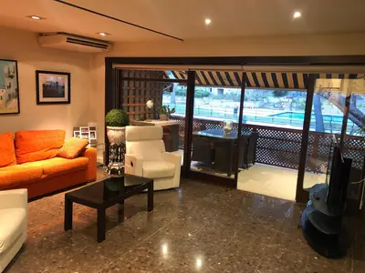 Zona de estar de Apartamento Eden Mar Torre Valentina, Sant Antonio de Calonge