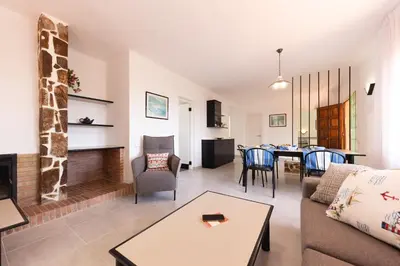 Zona de estar de Bravissimo Vil·les Brusi A S'Agaró