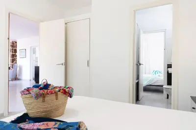 Cama o camas de una habitación en Bravissimo Vil·les Brusi B S'Agaró