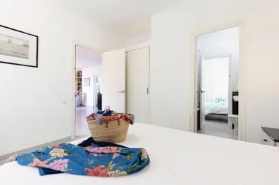 Cama o camas de una habitación en Bravissimo Vil·les Brusi B S'Agaró