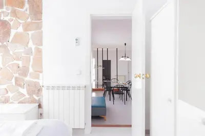 Cama o camas de una habitación en Bravissimo Vil·les Brusi C S'Agaró