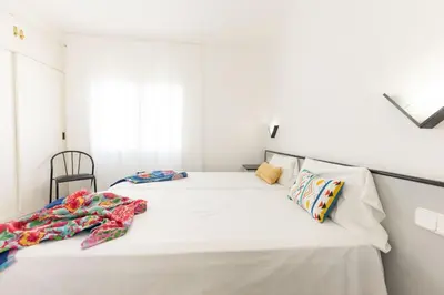 Cama o camas de una habitación en Bravissimo Vil·les Brusi D S'Agaró