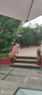 Jardín al aire libre en Rooms Pineda