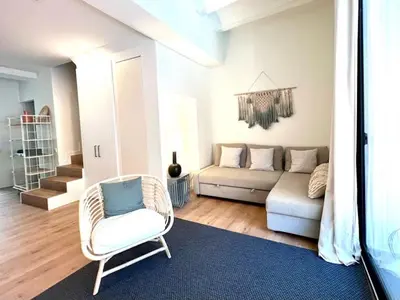 Zona de estar de Hauzify I Apartaments Sant Pau