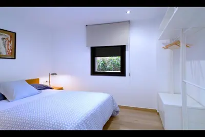 Cama o camas de una habitación en Can Forcadell