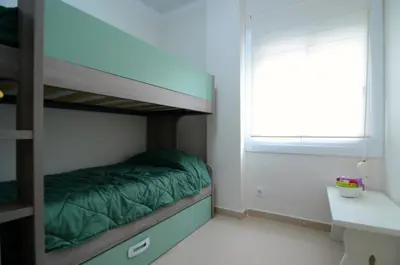 Cama o camas de una habitación en Bosmar 3G