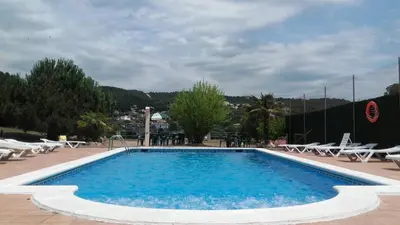 Piscina en o cerca de Hostal Los Pinares