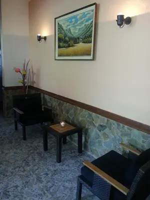 Zona de estar de Hostal Los Pinares